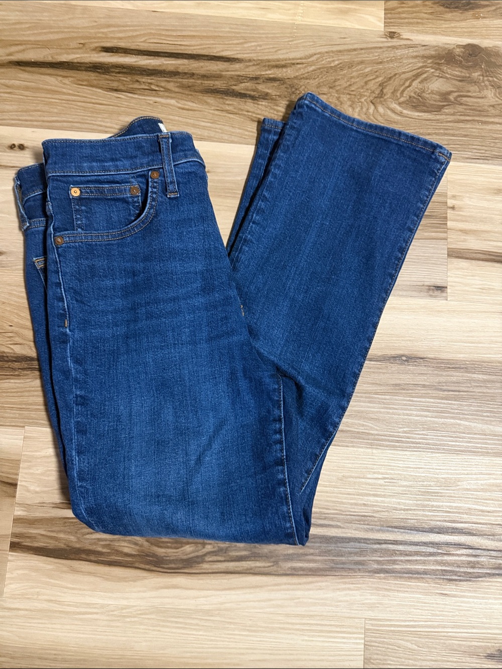 Madewell Women's Indigo Straight-Leg Jeans
